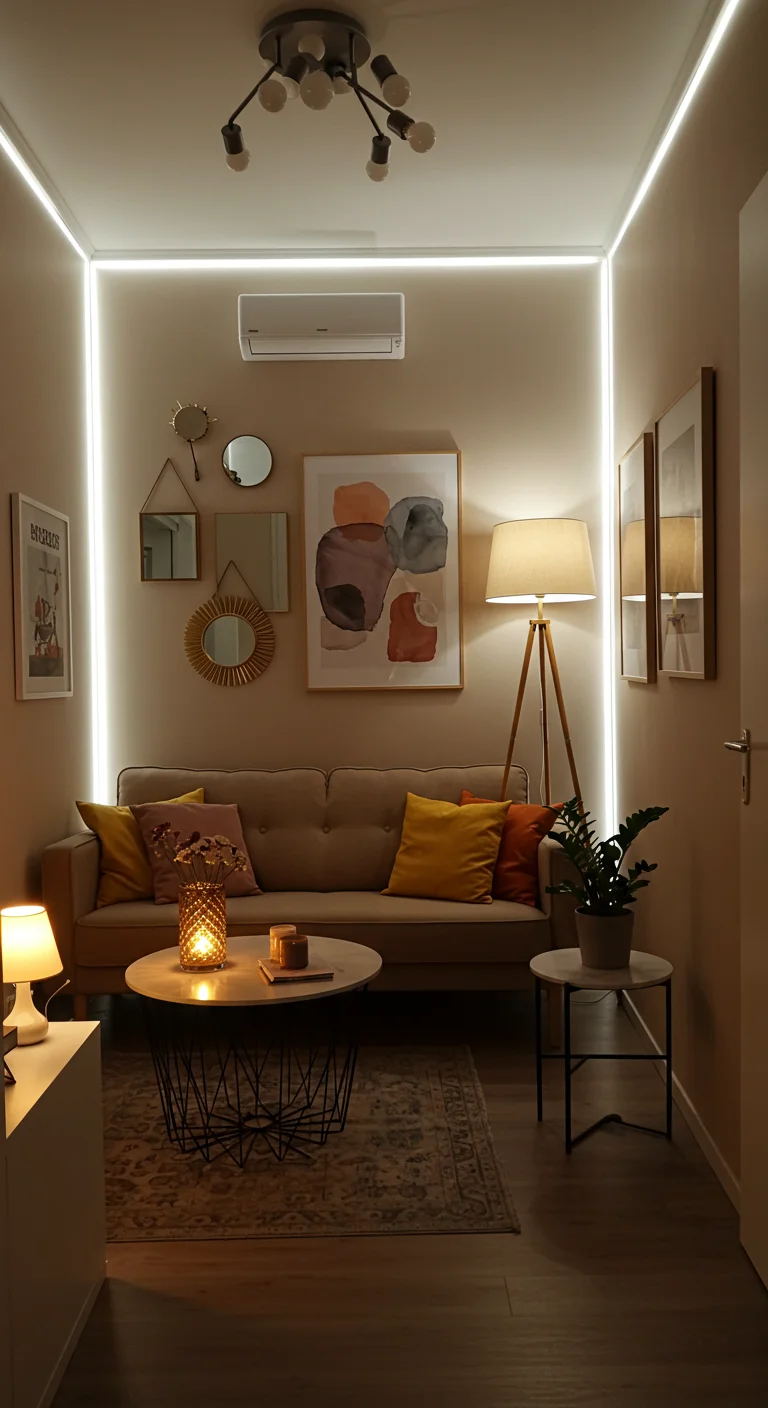 9. Creative Lighting: Bright Ideas for Small Spaces