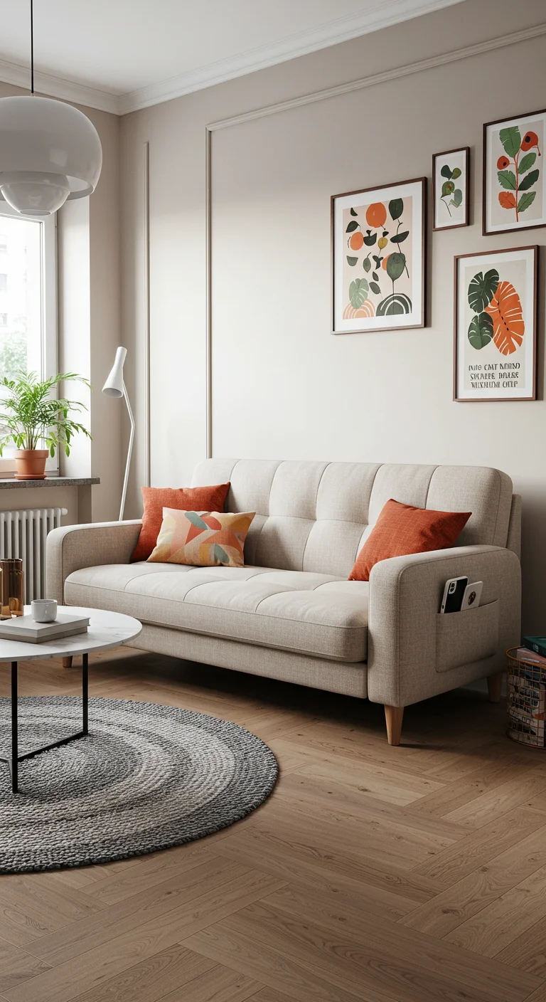 10. Compact Sofas: Stylish Seating Without Compromise