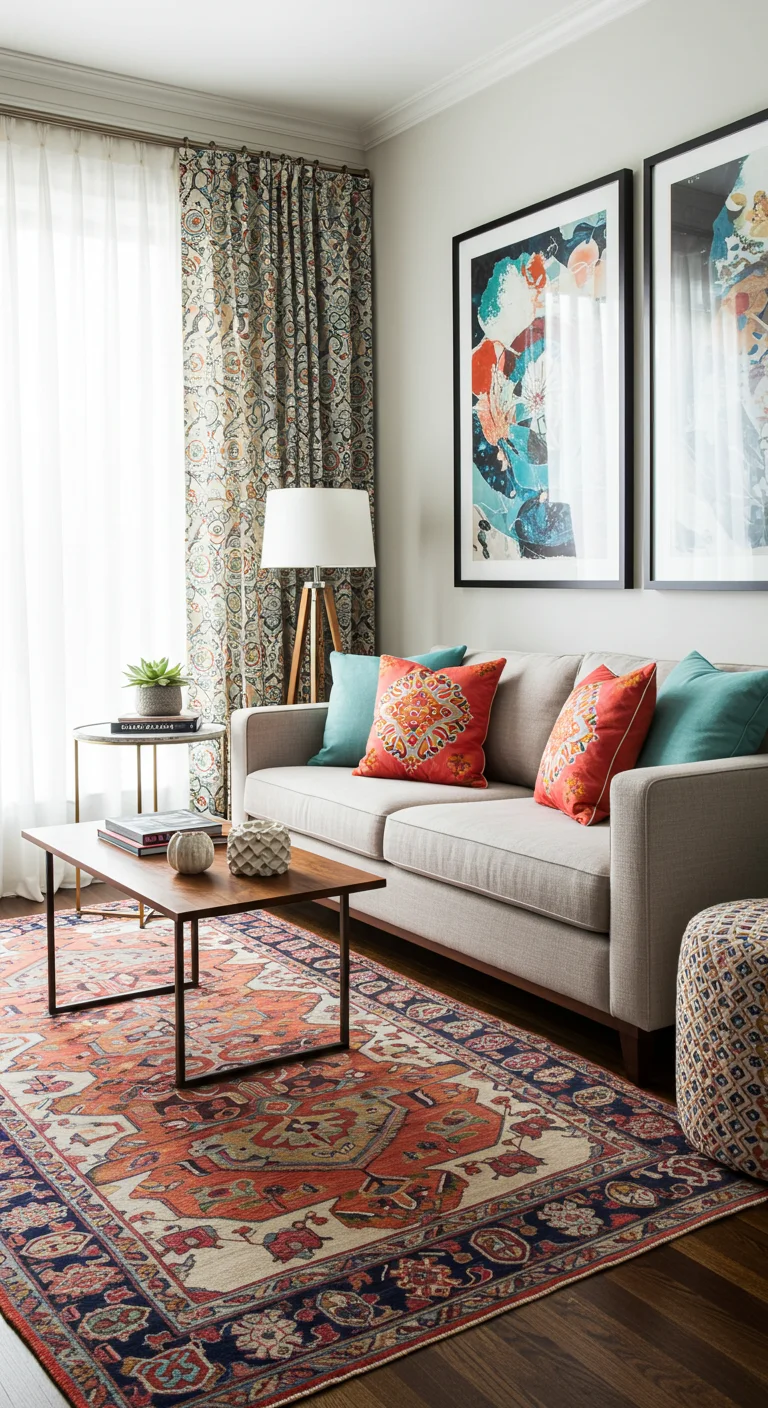 19. Bold Prints: Making a Splash in Small Spaces