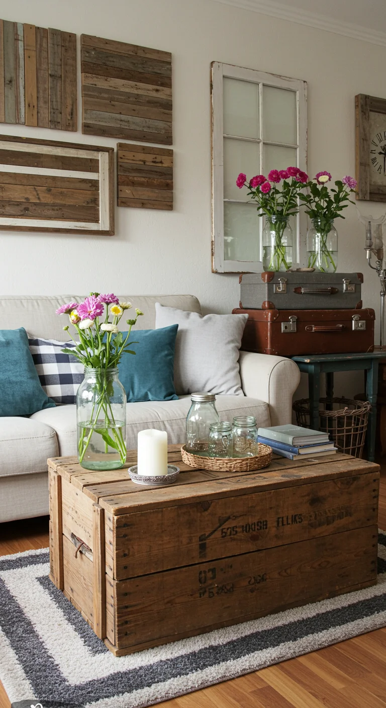 24. Upcycled Decor: Sustainable Choices for Stylish Living