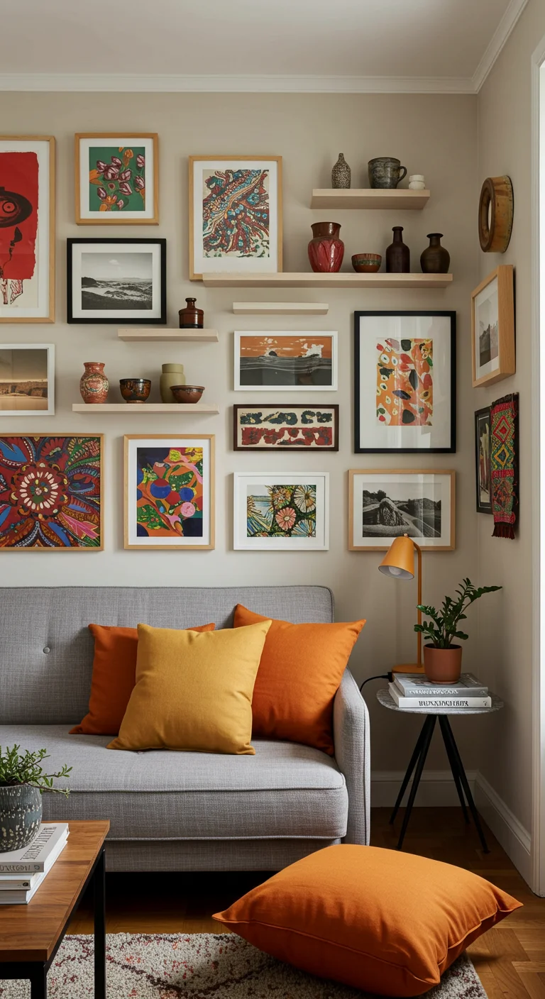 26. Artistic Displays: Showcasing Your Creative Side