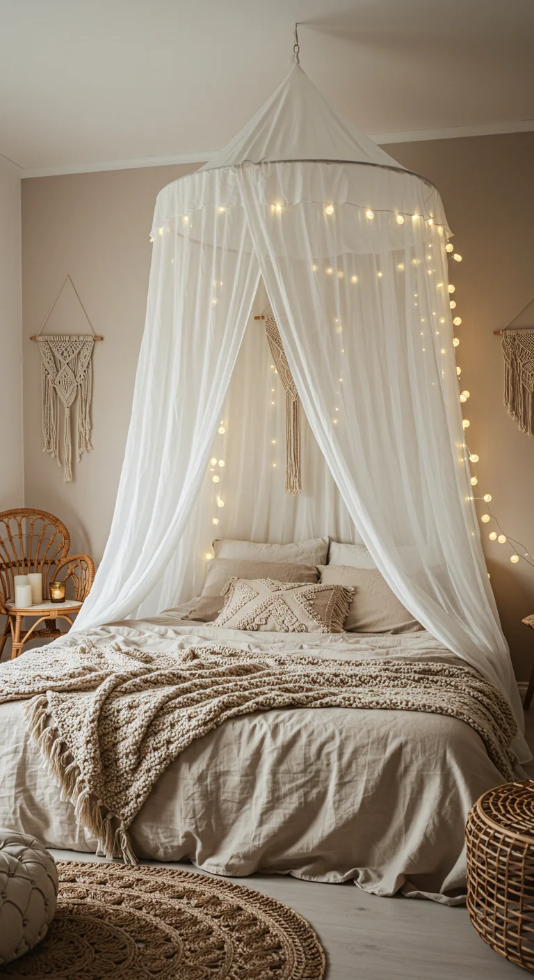 4. Dreamy Canopy Beds: A Touch of Whimsy