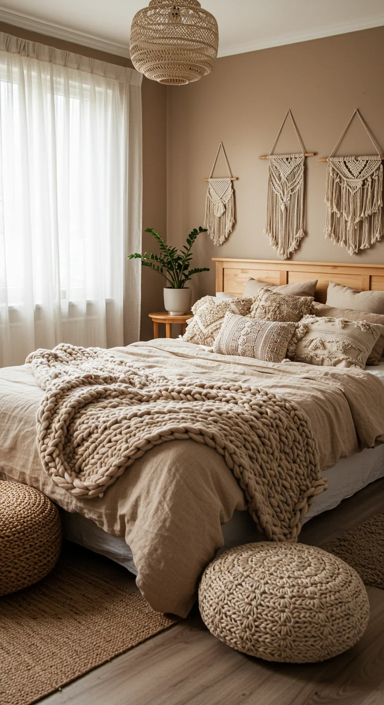 22. Cozy Throws and Pillows: Adding Depth and Warmth