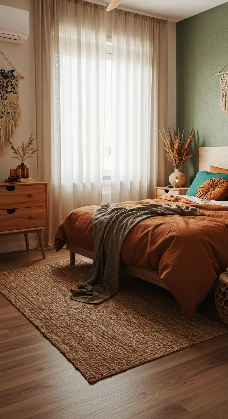 2. Earthy Hues: Color Schemes That Ground Your Boho Vibe