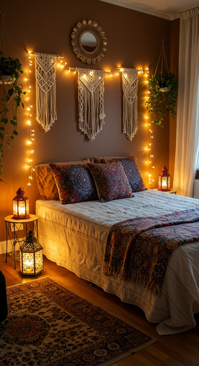 7. Soft Lighting: Creating Ambiance with Lanterns and Fairy Lights