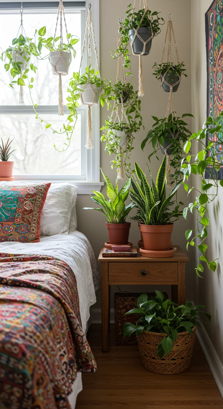8. Indoor Plants: Adding Life and Color to Your Bedroom