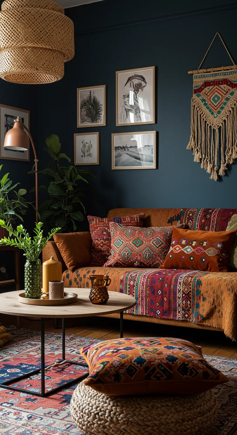 6. Dark Walls: Painting Your Space for a Cozy Vibe