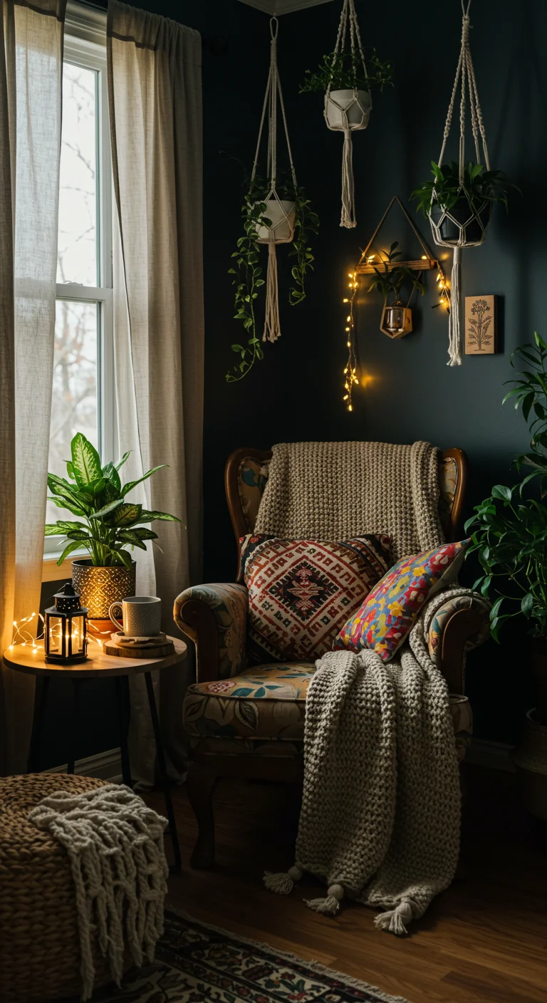 14. Cozy Corners: Nooks for Relaxation and Reflection