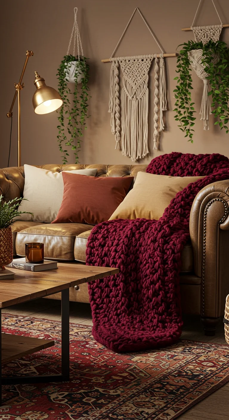 20. Cozy Throws: Adding Warmth and Texture