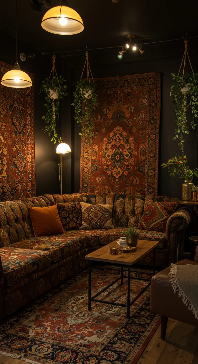 23. Vintage Textiles: Upholstery That Tells a Story