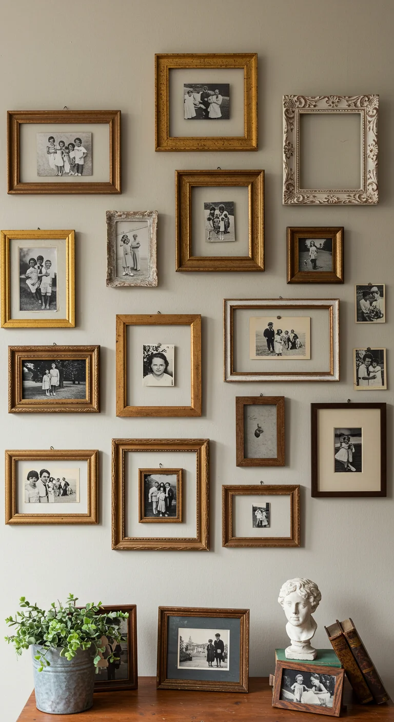 2. Vintage Frames: Timeless Treasures on Display