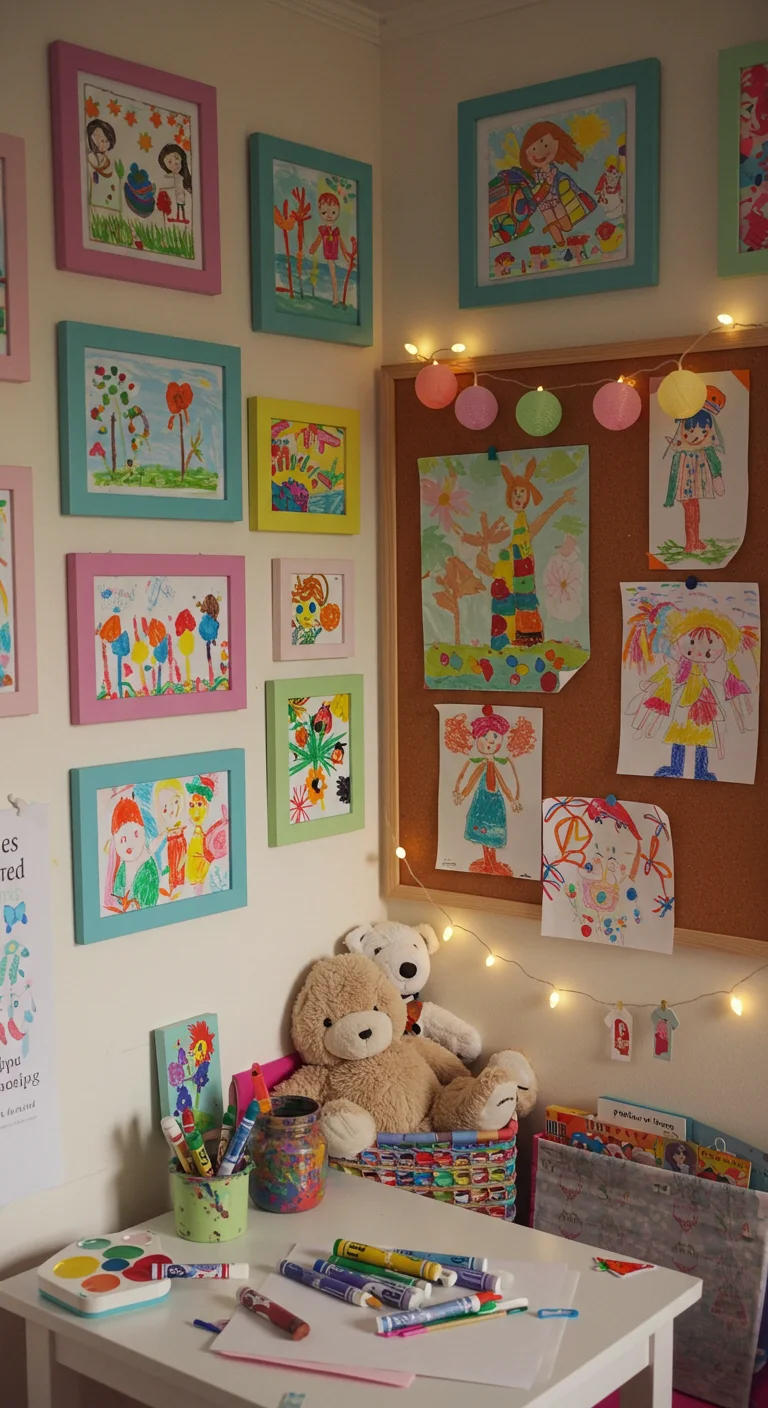 14. Kids’ Art Corner: Celebrate Little Creators