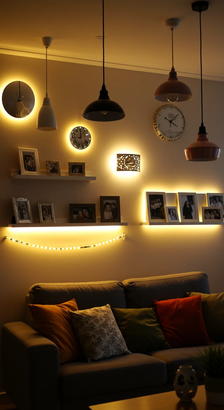 20. Light Up the Walls: Creative Lighting Solutions