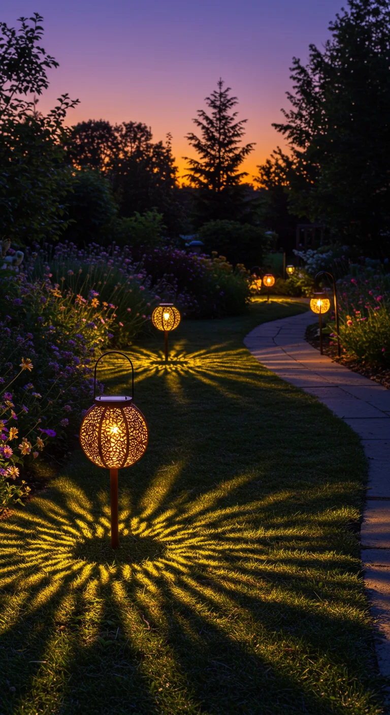 6. Solar-Powered Lanterns: Illuminate Your Nights