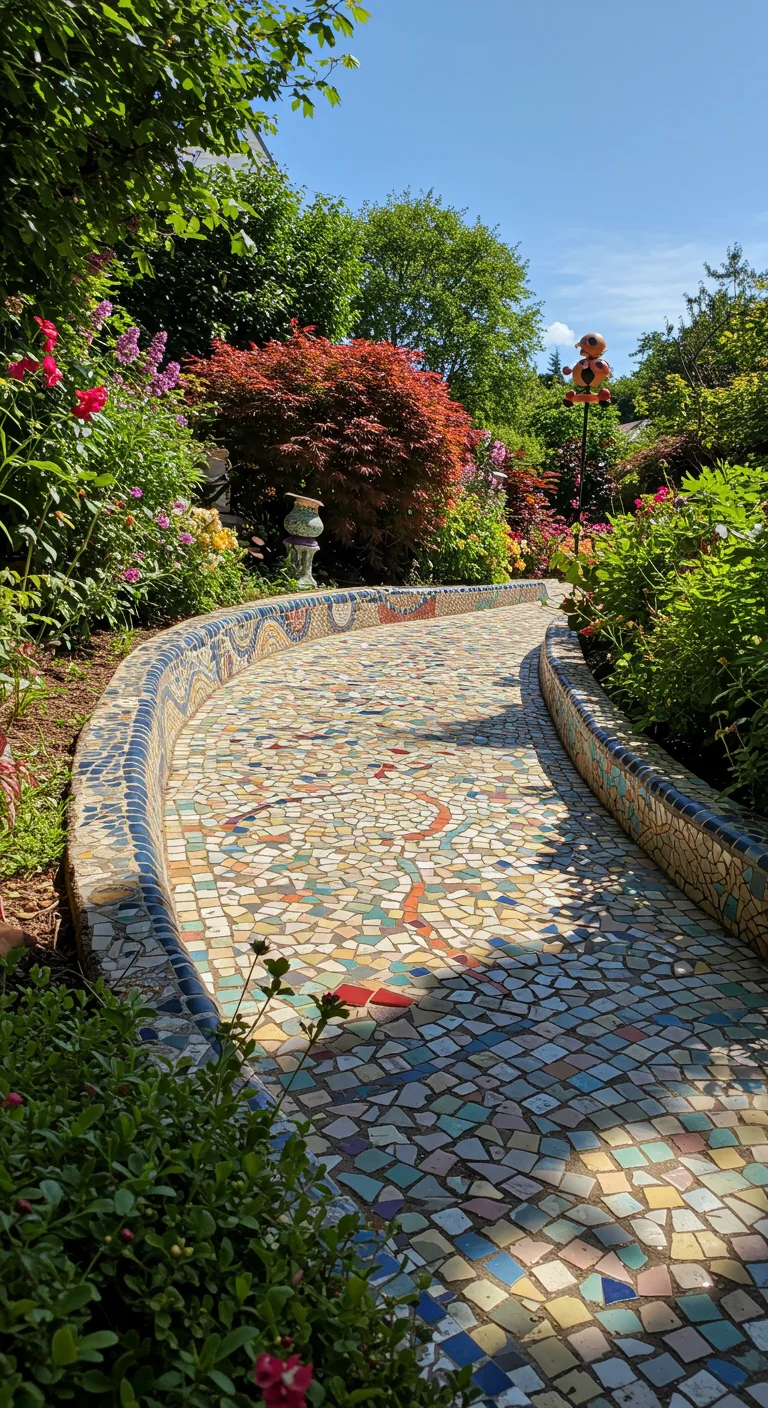 7. Mosaic Pathways: Artistic Walkways to Explore