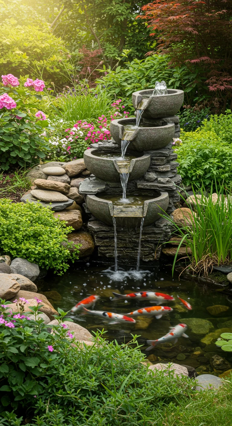 8. Water Features: The Soothing Sound of Nature