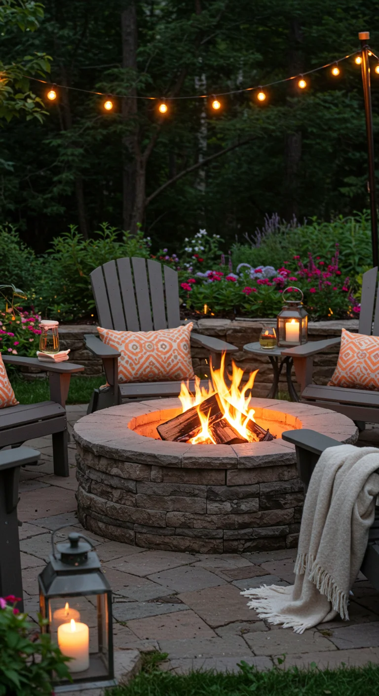 10. Cozy Fire Pits: Gather Around the Glow