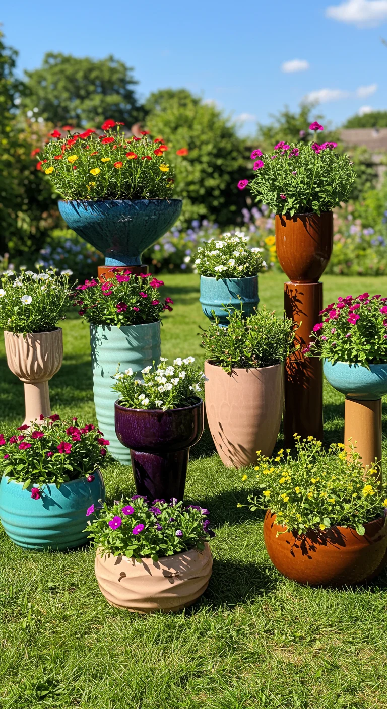 14. Sculptural Planters: Art Meets Function