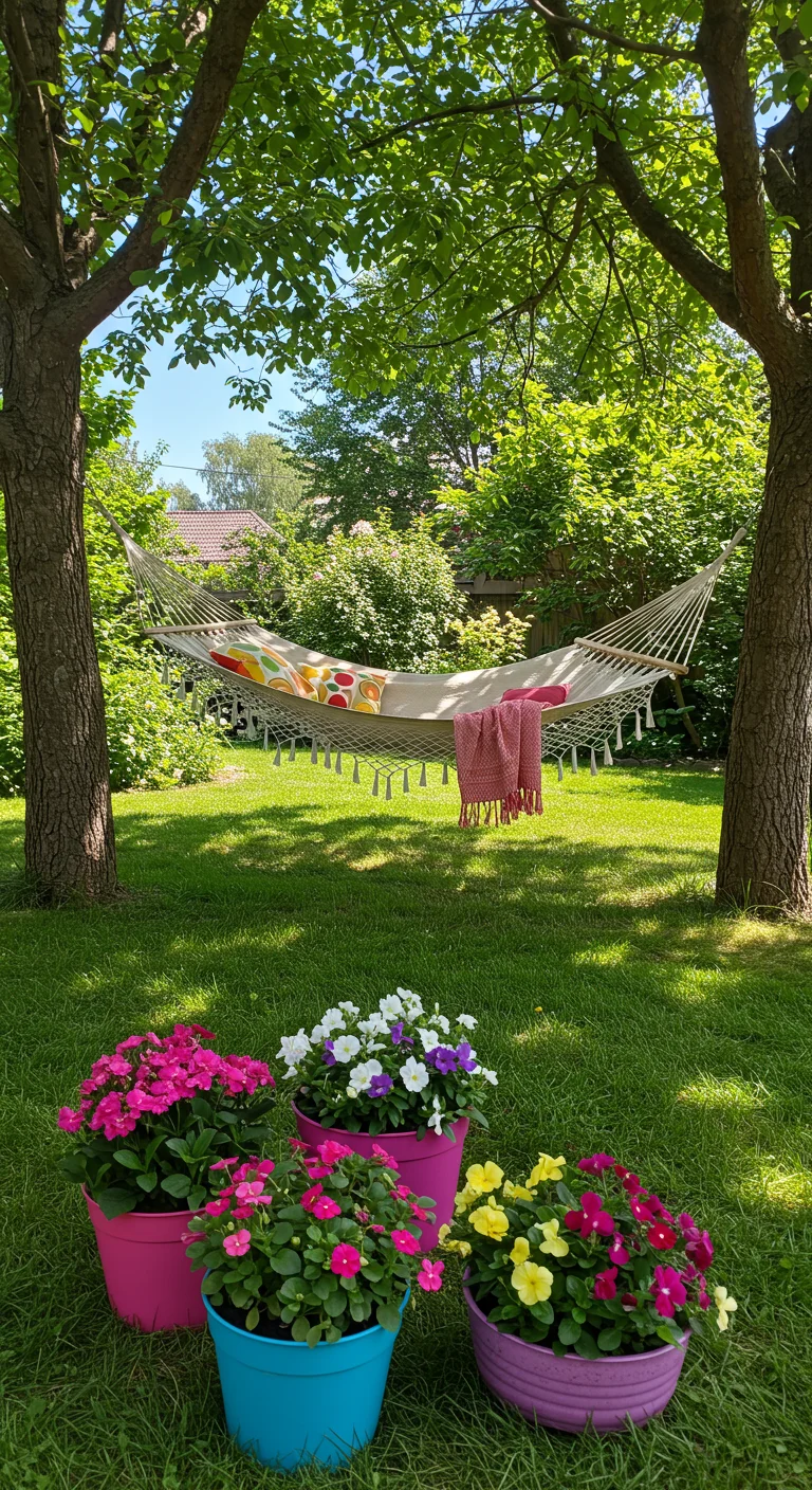 22. Cozy Hammocks: Relaxation in the Shade