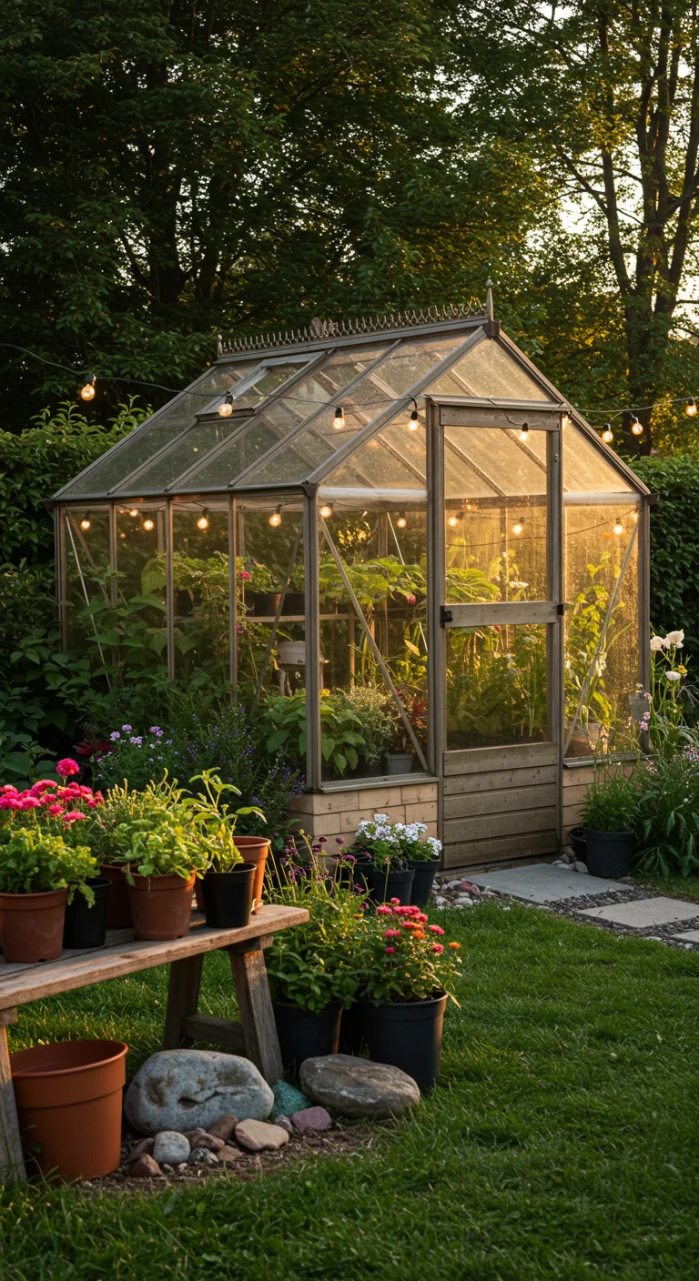 27. Backyard Greenhouses: Cultivate Your Dreams