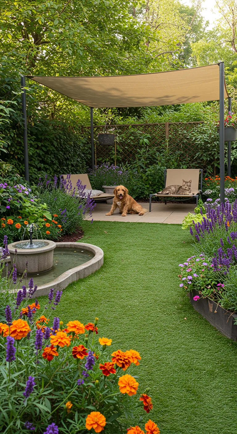 38. Pet-Friendly Spaces: Design for Your Furry Friends