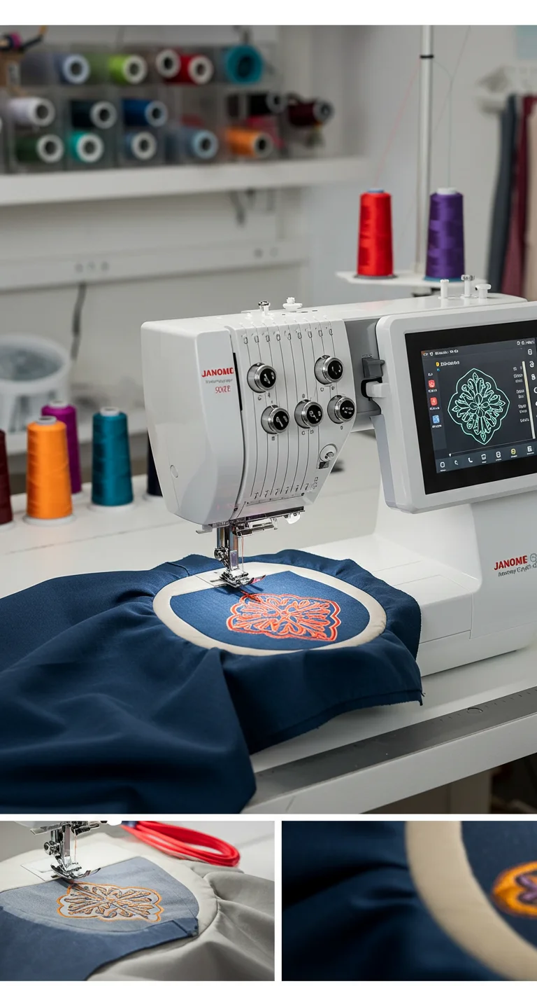 4. Janome Memory Craft 500E: Precision Meets Performance
