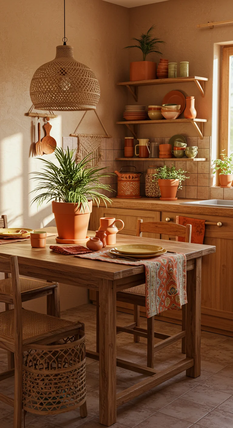 1. Embracing Earthy Tones: The Soul of Boho Design