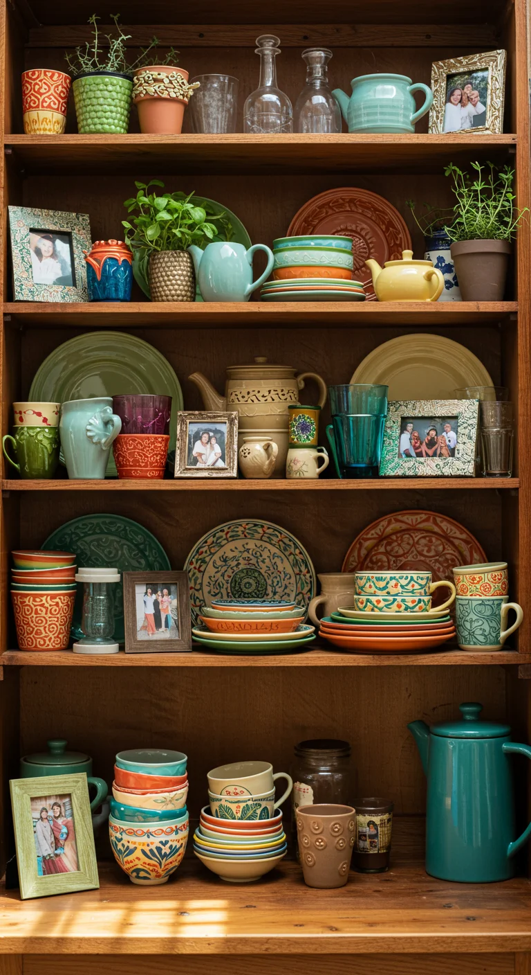 4. Open Shelving: Displaying Your Personality Through Dishware