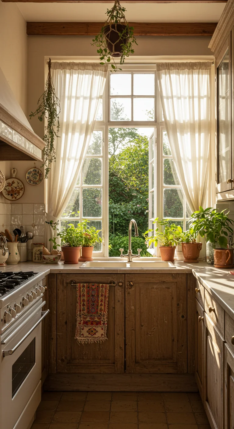 6. Natural Light: The Power of Windows in Boho Kitchens