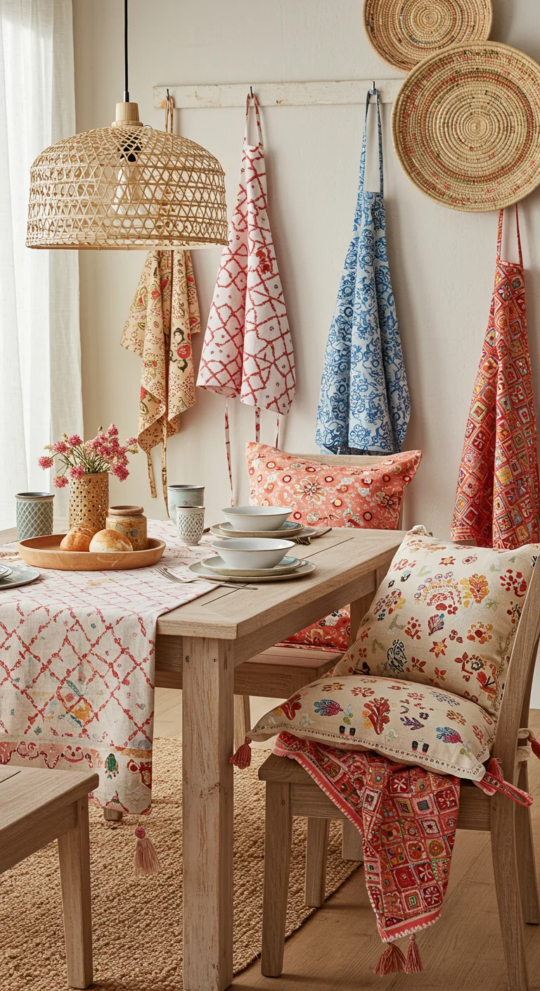 18. Layered Textiles: Mixing Patterns for a Cozy Vibe