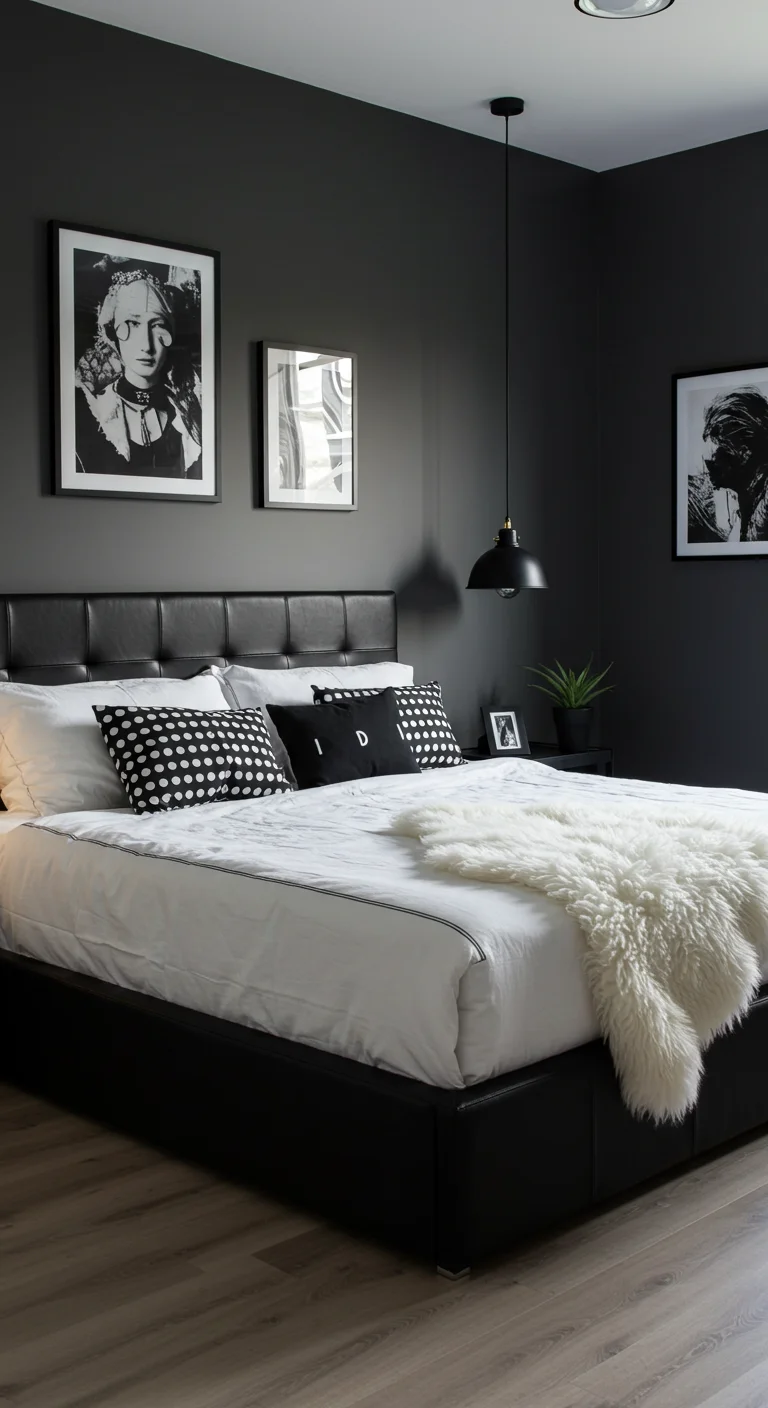 7. Monochrome Magic: Black and White Elegance