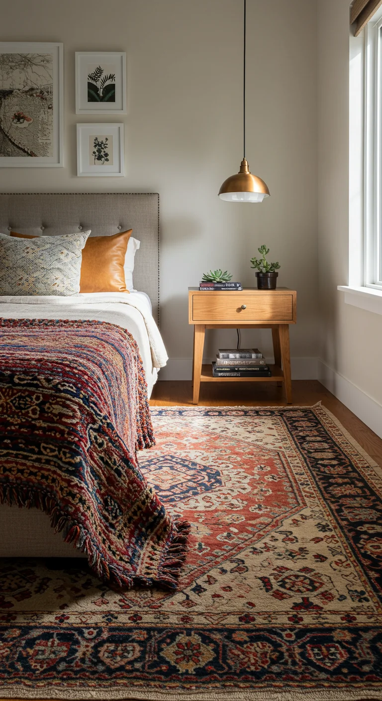 26. Unique Rugs: Ground Your Space with Texture