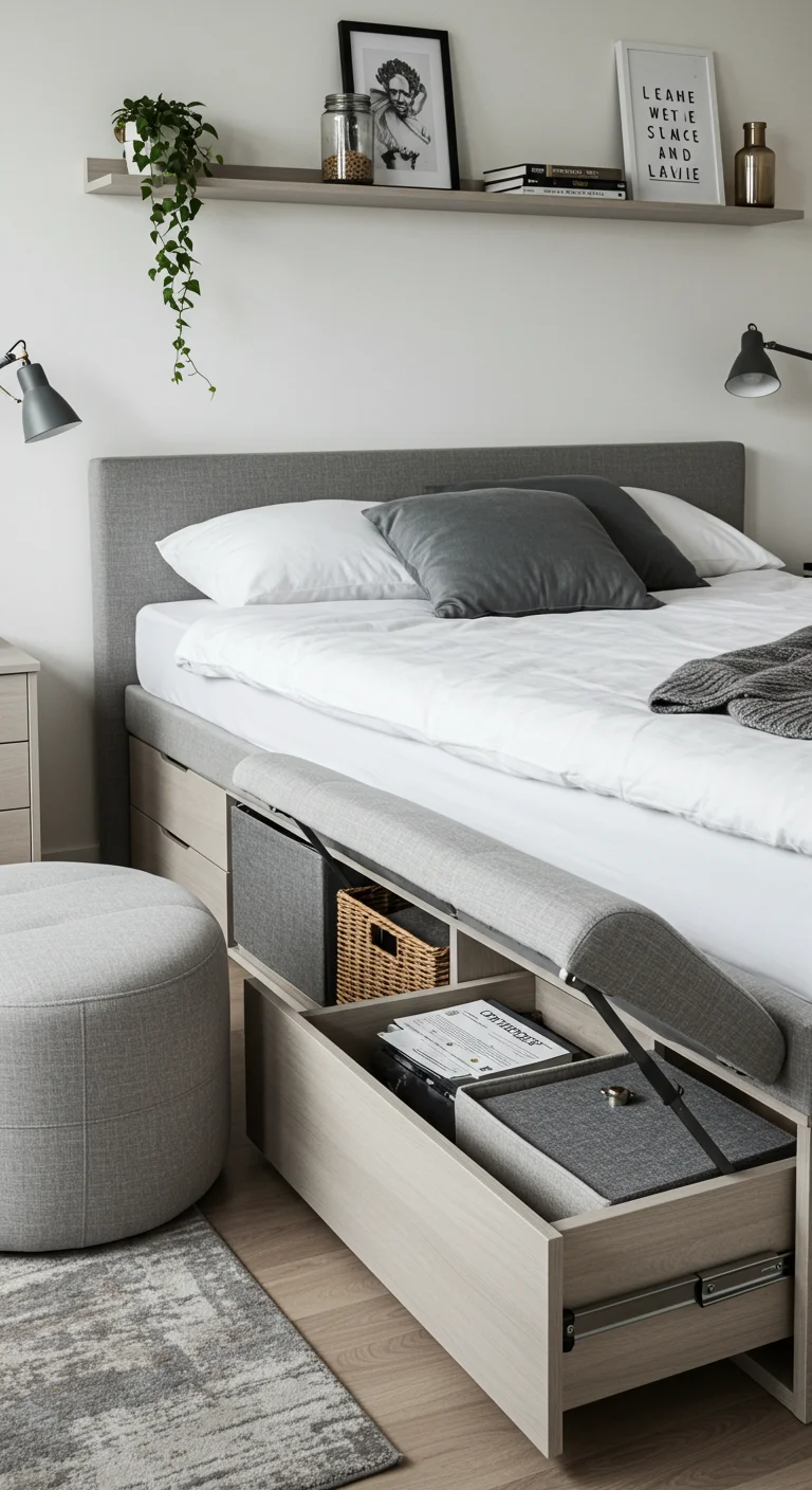 27. Smart Storage Solutions: Tidy Up Your Sanctuary