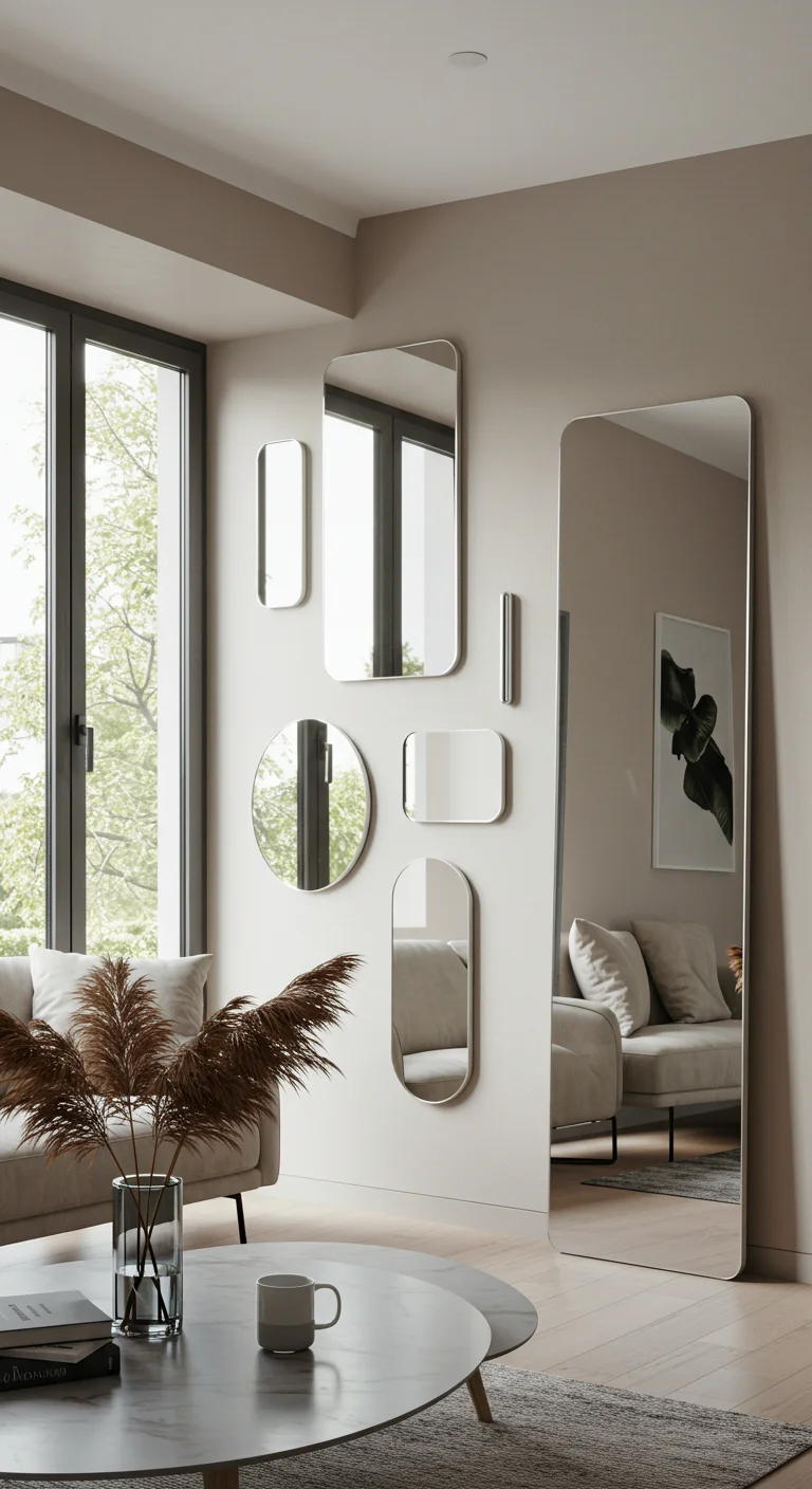11. Minimalist Appeal: Simple and Sleek Mirrors