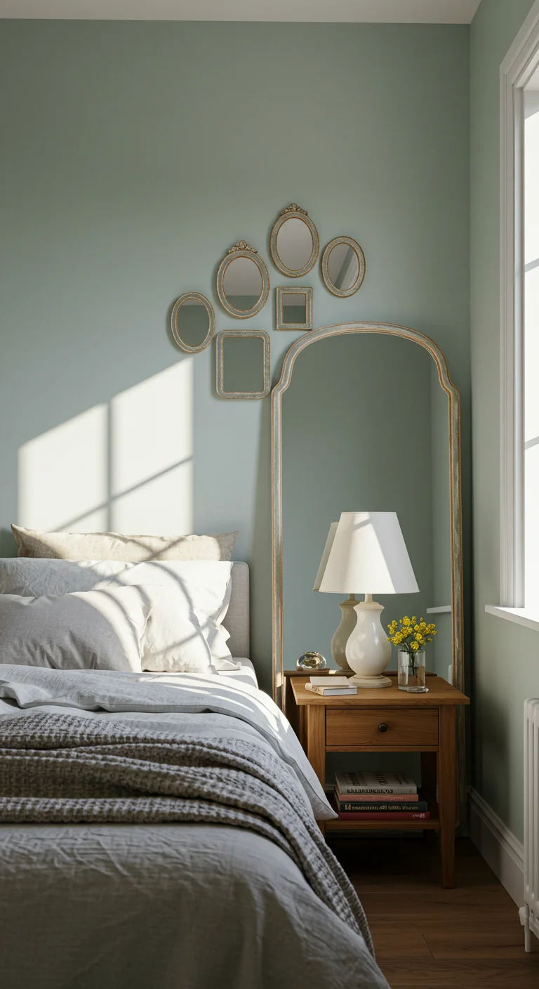 17. Bedroom Bliss: Decorative Mirrors for Serenity