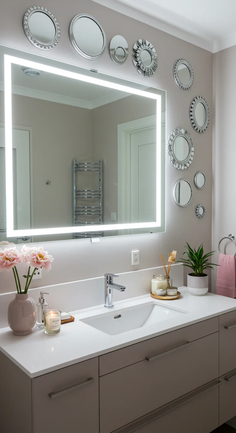 18. Bathroom Beauties: Functional Mirror Decor