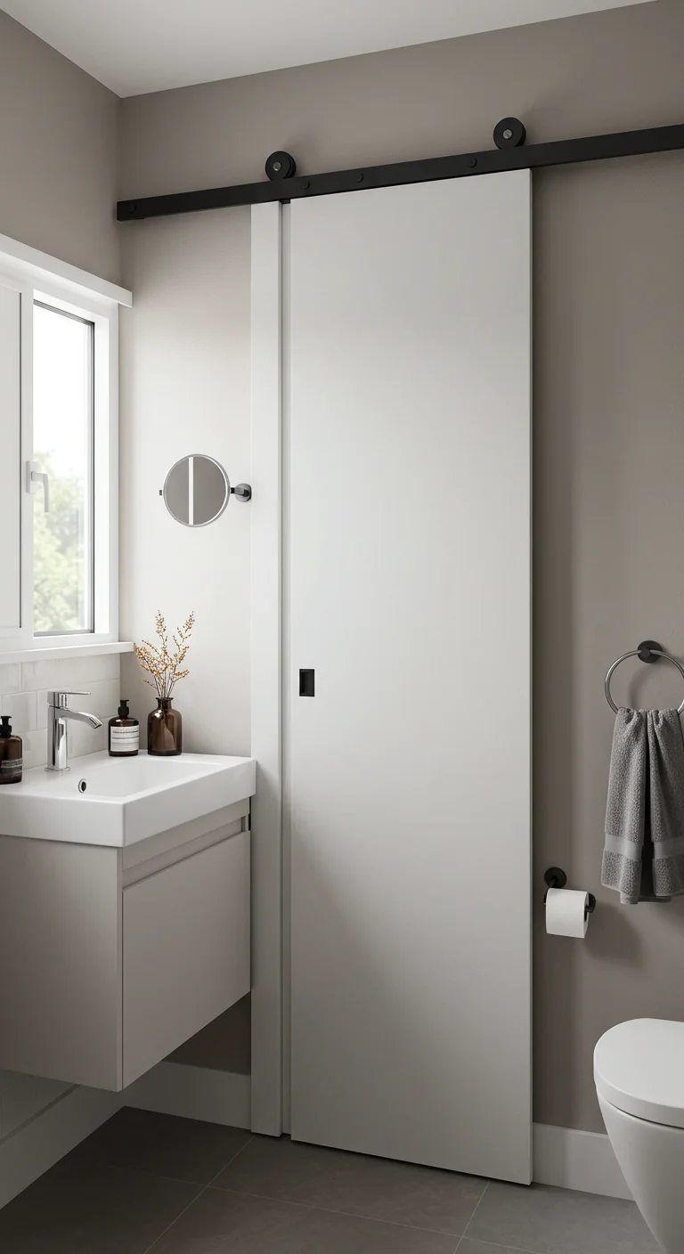 8. Pocket Doors: The Space-Saving Entryway