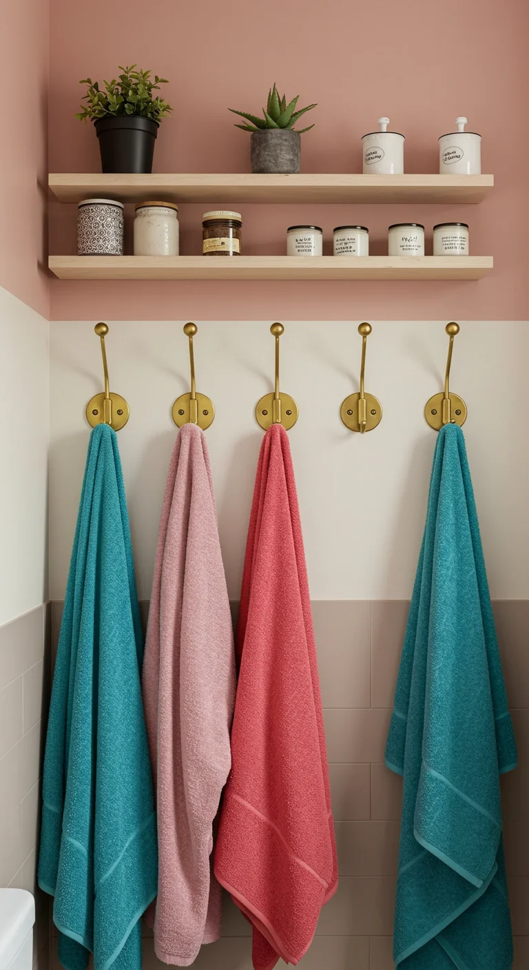9. Clever Hooks: Stylish and Functional Wall Decor